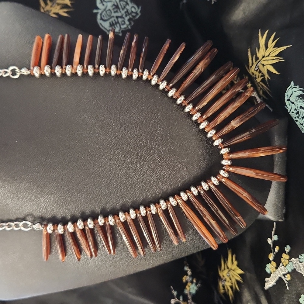 Paparazzi Out Of My Element Brown Necklace